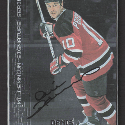 1999 In The Game Millennium Signature Series Denis Pederson #147 auto Auto