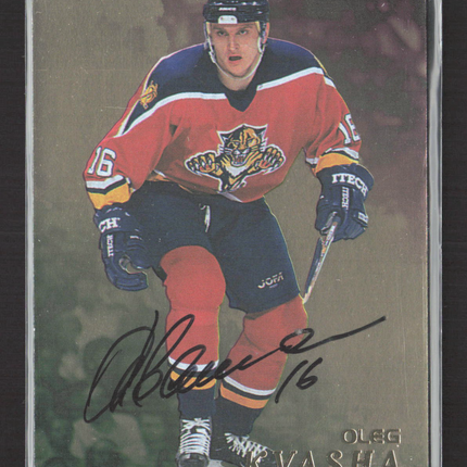 1998 In The Game Be A Player Oleg Kvasha #210 auto Auto