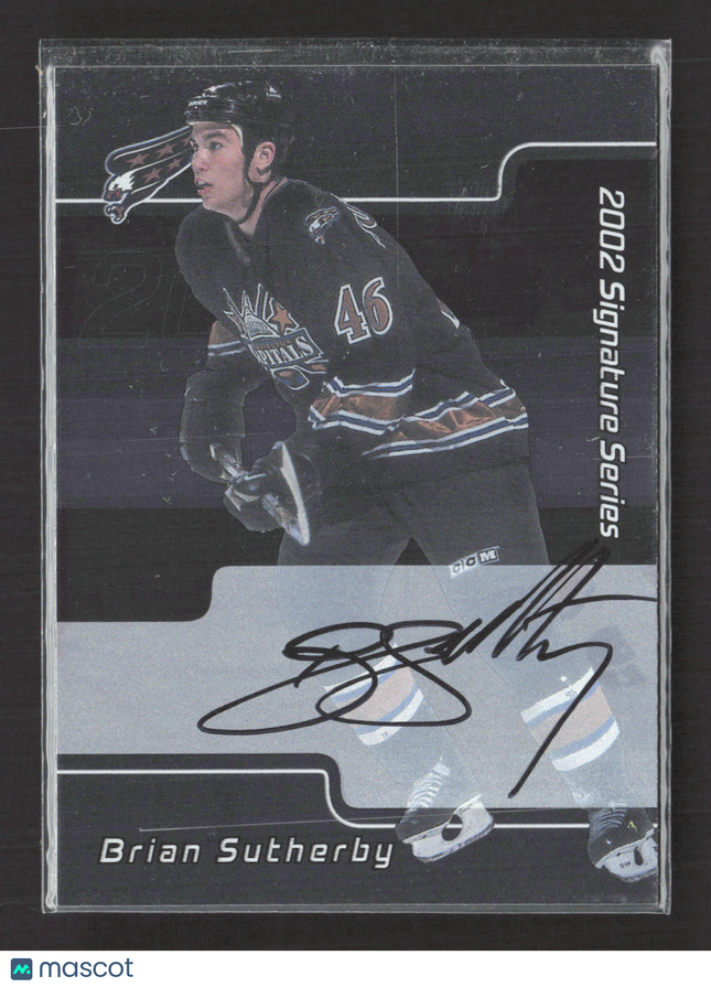 2002 In The Game Signature Series Brian Sutherby #223 auto Auto