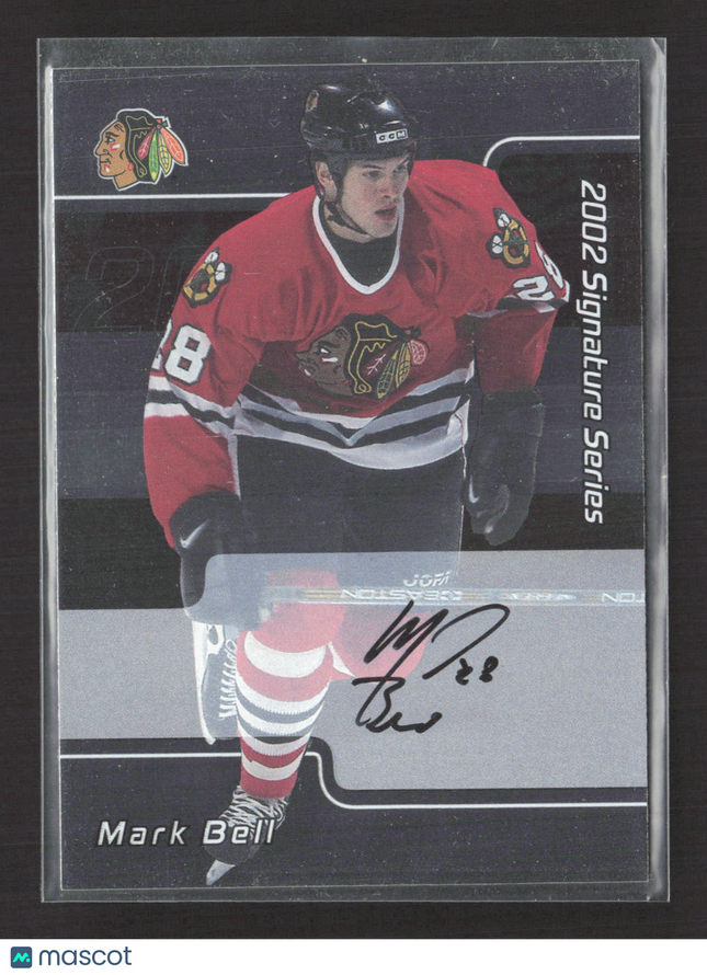 2002 In The Game Signature Series Mark Bell #230 auto Auto