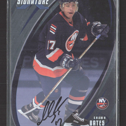 2002 In The Game BAP Signature Series Shawn Bates #087 auto Auto