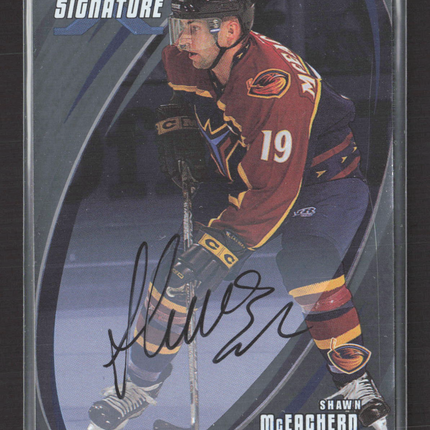 2003 In The Game Signature Series Shawn McEachern #079 auto Auto