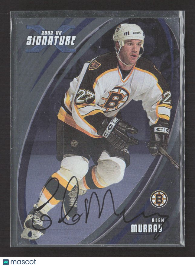 2003 In The Game Signature Glen Murray #053 auto Auto