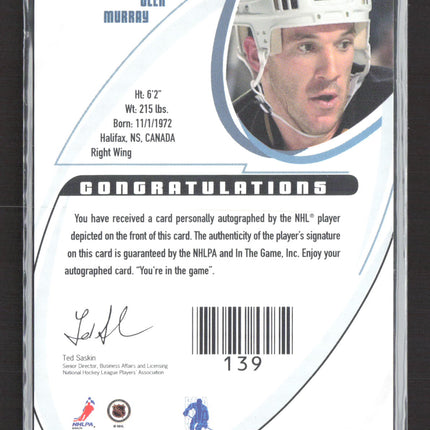 2003 In The Game Signature Glen Murray #053 auto Auto
