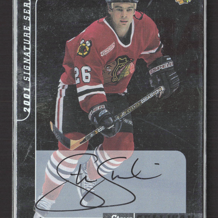 2001 In The Game Signature Series Steve Sullivan #98 auto Auto