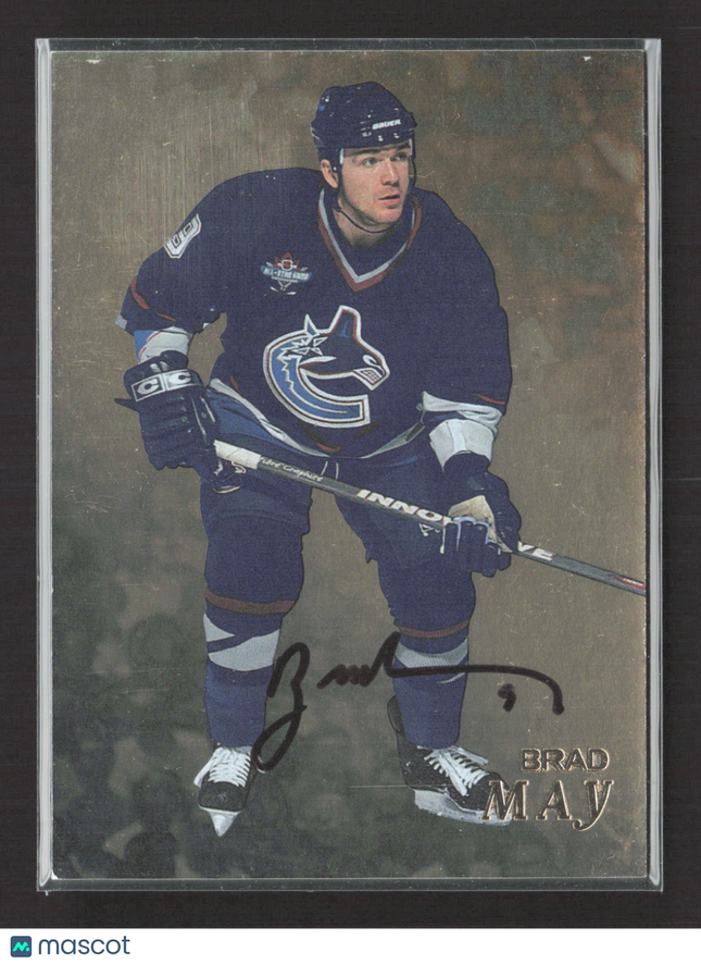 1998 Be A Player Brad May #293 auto Auto