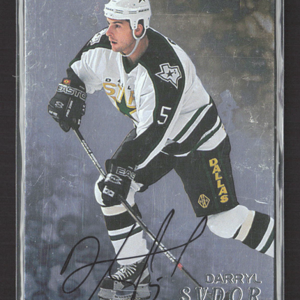 1998 Be A Player Darryl Sydor #191 auto Auto