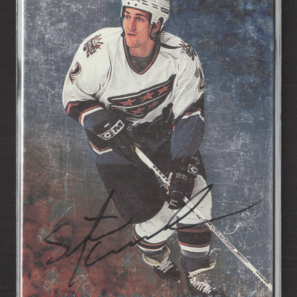 1998 Be A Player Steve Konowalchuk #148 auto Auto
