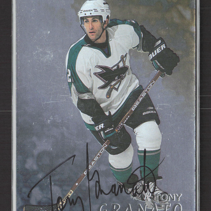 1998 Be A Player Tony Granato #272 auto Auto