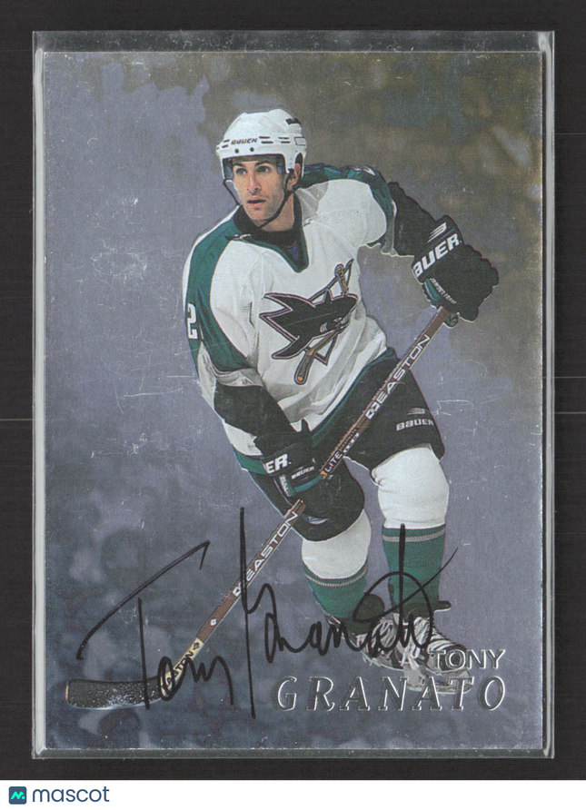 1998 Be A Player Tony Granato #272 auto Auto