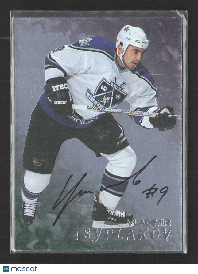 1998 Be A Player Vladimir Tsyplakov #213 auto Auto