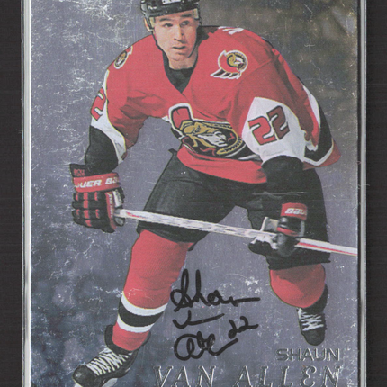 1998 In The Game Be A Player Shaun Van Allen #245 auto Auto