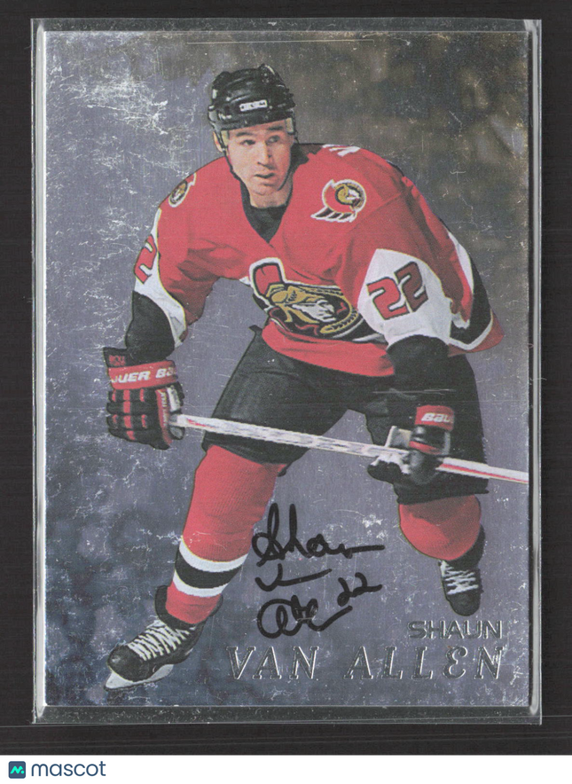 1998 In The Game Be A Player Shaun Van Allen #245 auto Auto