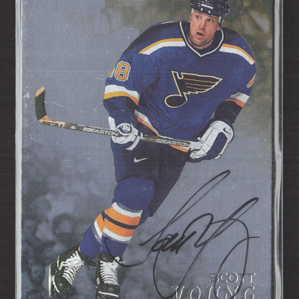 1998 Be A Player Scott Young #278 auto Auto