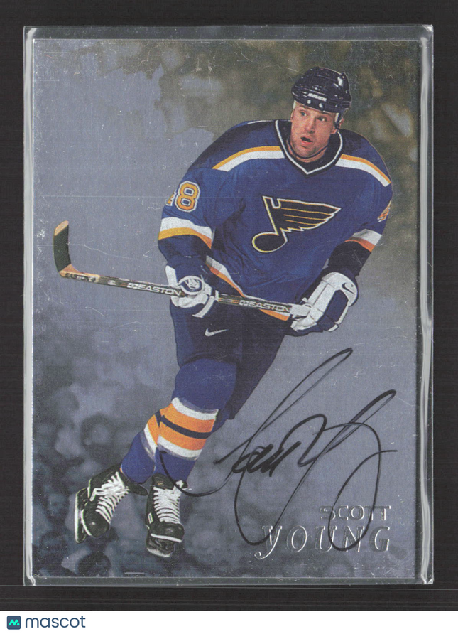 1998 Be A Player Scott Young #278 auto Auto