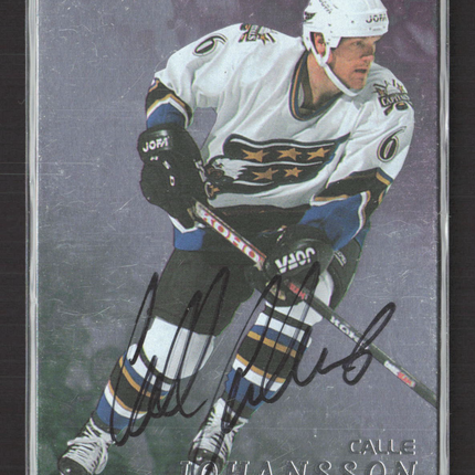 1998 Be A Player Calle Johansson #297 auto Auto