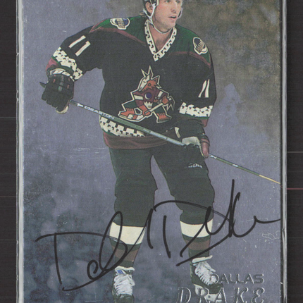 1998 In The Game Be A Player Dallas Drake #257 auto Auto