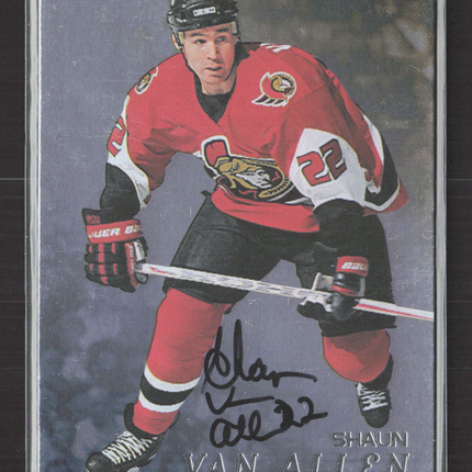 1998 Be A Player Shaun Van Allen #245 auto Auto