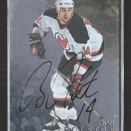 1998 Be A Player Brian Rolston #230 auto Auto