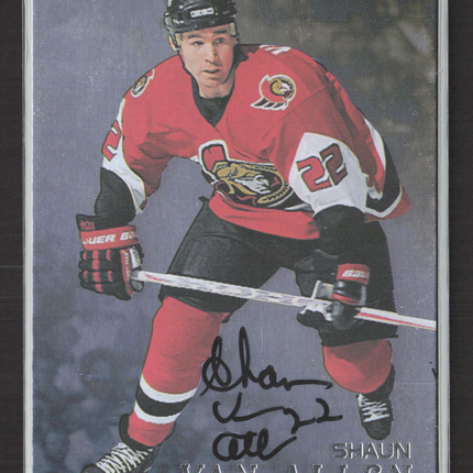 1998 Be A Player Shaun Van Allen #245 auto Auto