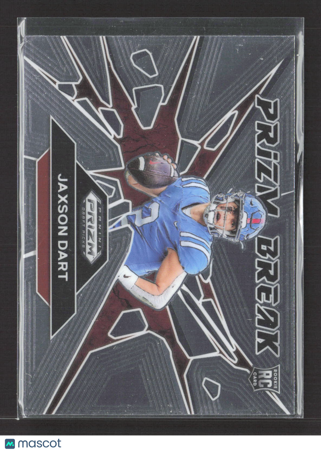 2025 Panini Prizm Draft Picks Prizm Break Jaxson Dart #10 RC