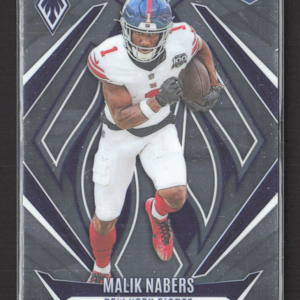 2025 Panini Phoenix Malik Nabers #221 RC