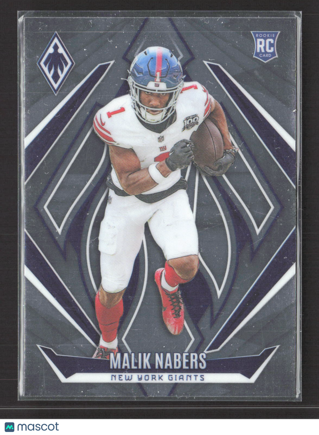 2025 Panini Phoenix Malik Nabers #221 RC