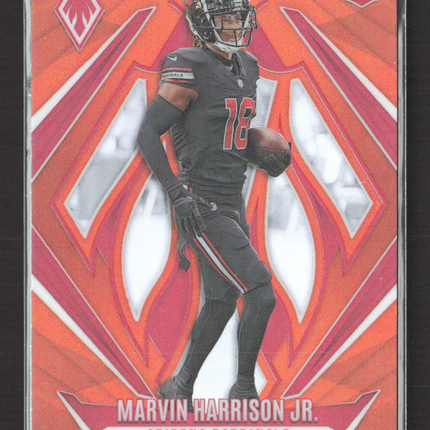 2025 Panini Phoenix Football Marvin Harrison Jr. #226 RC orange