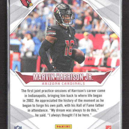 2025 Panini Phoenix Football Marvin Harrison Jr. #226 RC orange