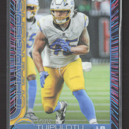 2025 Topps Chrome Tuli Tuipulotu #163 Radiating Rookies