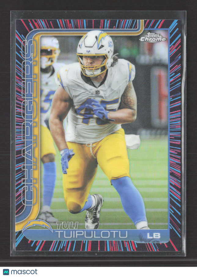 2025 Topps Chrome Tuli Tuipulotu #163 Radiating Rookies