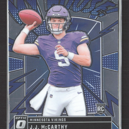 2024 Panini Donruss Optic My House! J.J. McCarthy #6 RC