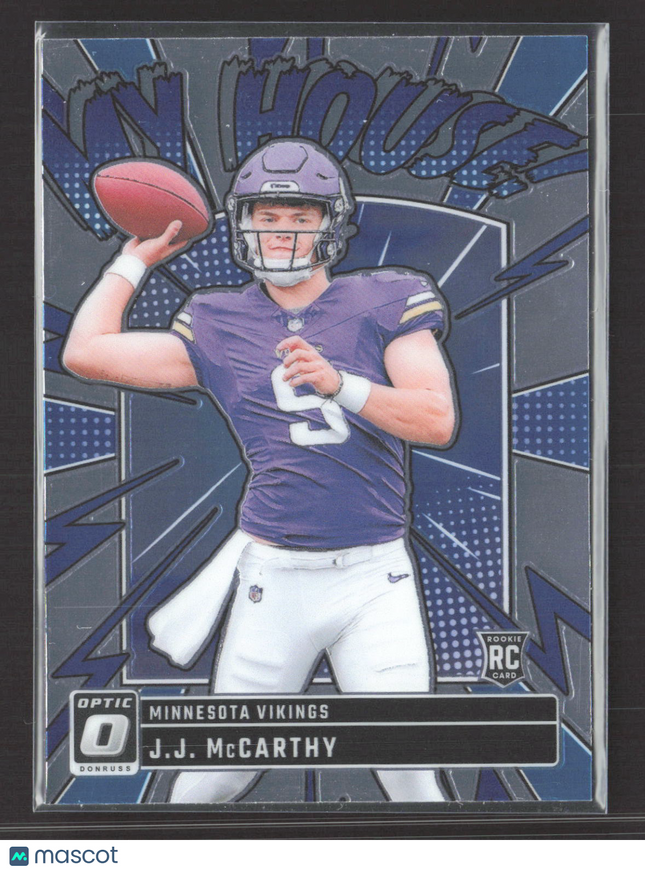 2024 Panini Donruss Optic My House! J.J. McCarthy #6 RC