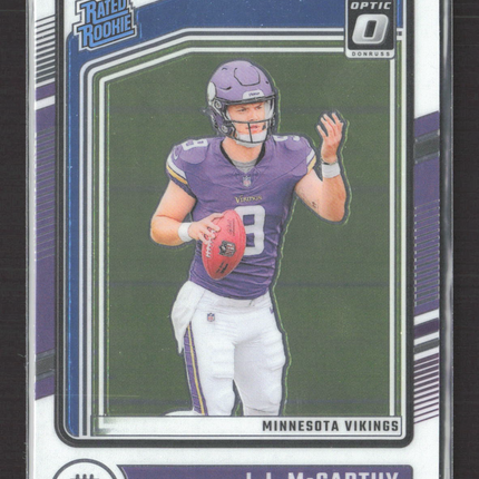 2024 Panini Donruss Optic J.J. McCarthy #235
