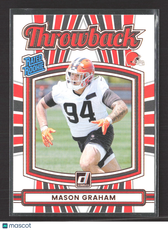 2025 Panini Donruss Throwback Mason Graham #40