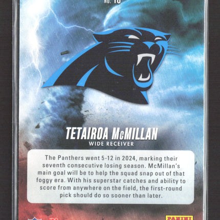 2025 Panini Absolute Football By Storm Tetairoa McMillan #16 RC