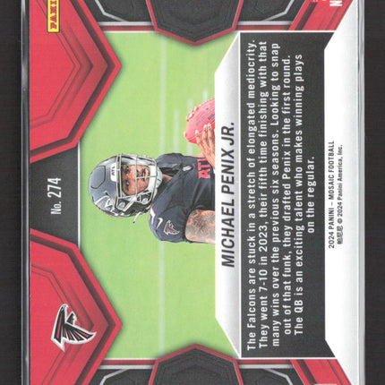 2024 Panini Mosaic Michael Penix Jr. #274 RC