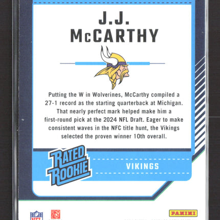2024 Panini Donruss Optic J.J. McCarthy #235