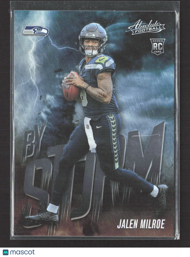 2025 Panini Absolute Football By Storm Jalen Milroe #6 RC