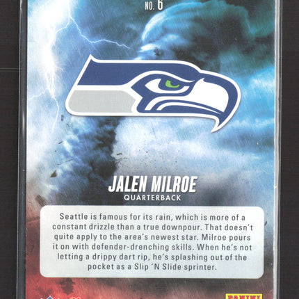 2025 Panini Absolute Football By Storm Jalen Milroe #6 RC
