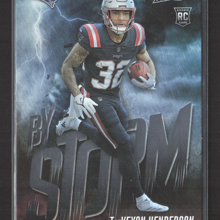 2025 Panini Absolute Football By Storm TreVeyon Henderson #19 RC