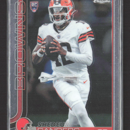 2025 Topps Chrome Shedeur Sanders #315 RC