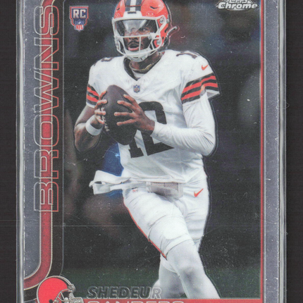 2025 Topps Chrome Shedeur Sanders #315 RC