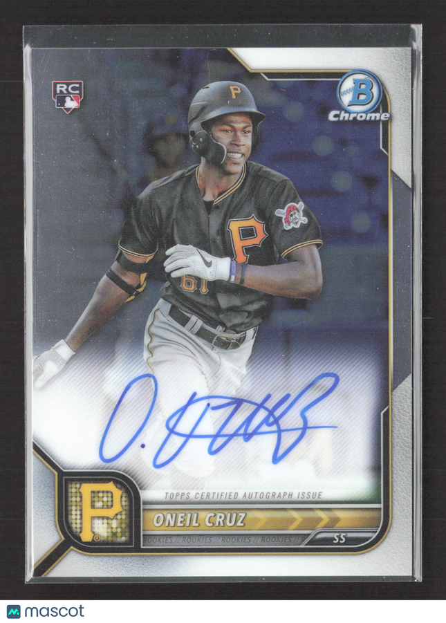 2022 Topps Bowman Chrome Oneil Cruz #CRA-OC RC auto