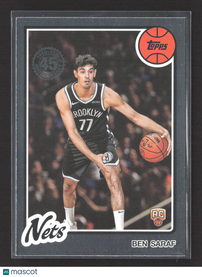 2025 Topps Ben Saraf #80BK-72 RC