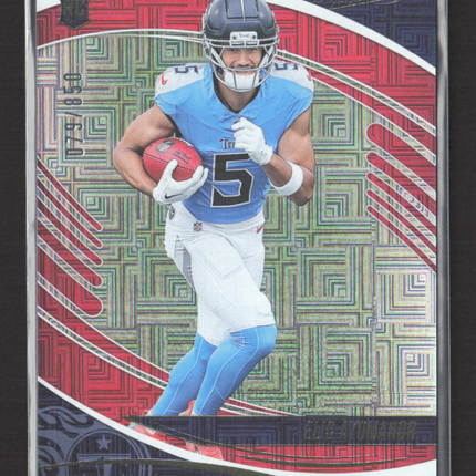 2025 Panini Absolute Football Elic Ayomanor #122 RC red /850