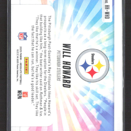 2025 Panini Absolute Hog Heaven Will Howard #HH-WHO RC