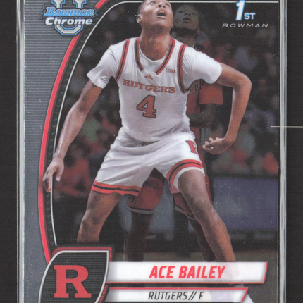 2025 Bowman Chrome University Ace Bailey #1