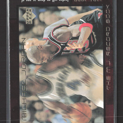 1987 Upper Deck The M.J. Record Book Michael Jordan #58