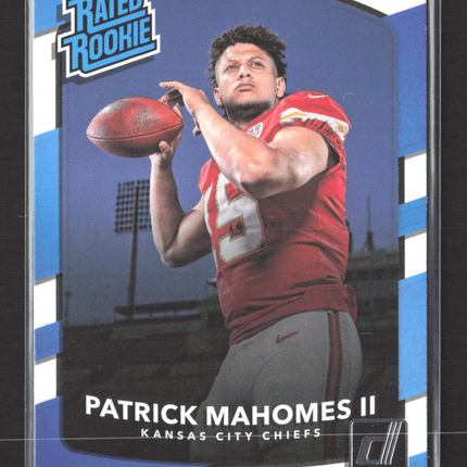 2017 Panini Donruss Patrick Mahomes II #327